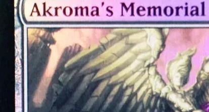 Board Game History - Cartes Proxy Personnalisées Akroma's Memorial/Akromas Will,