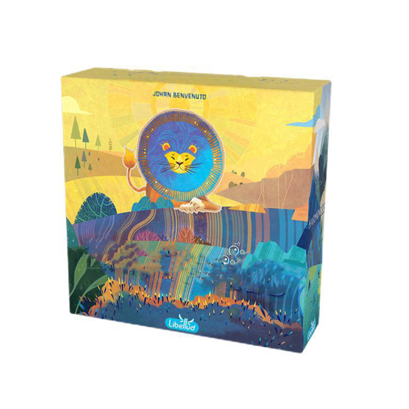 Board Game Harmonies - Jeu de Puzzle carte roi Animal