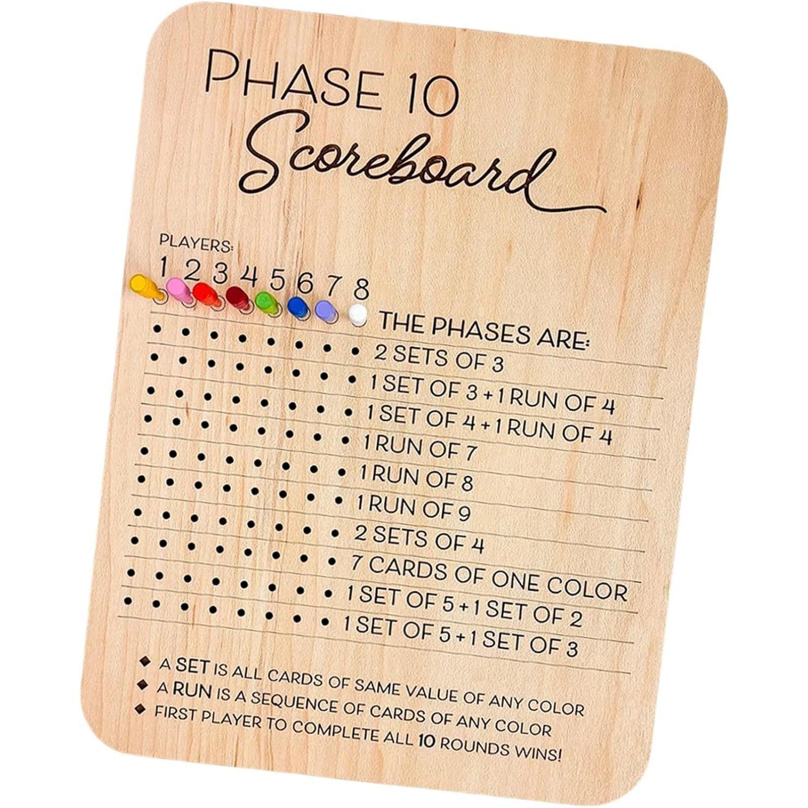 Board Game Template - 1 tableau de score en bois