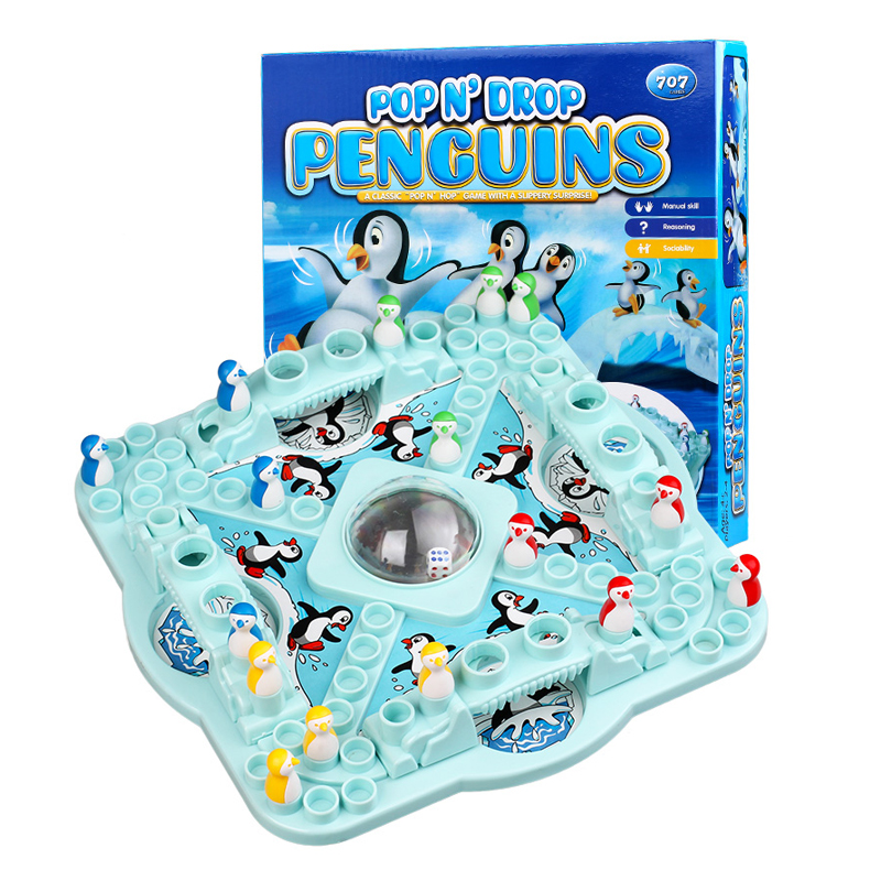Board Game Harmonies - Jeu de société d'échecs pingouin, jeu