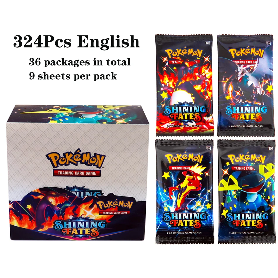 324 pièces/boîte Pokemon TCG:  - Board Game Box avis et prix