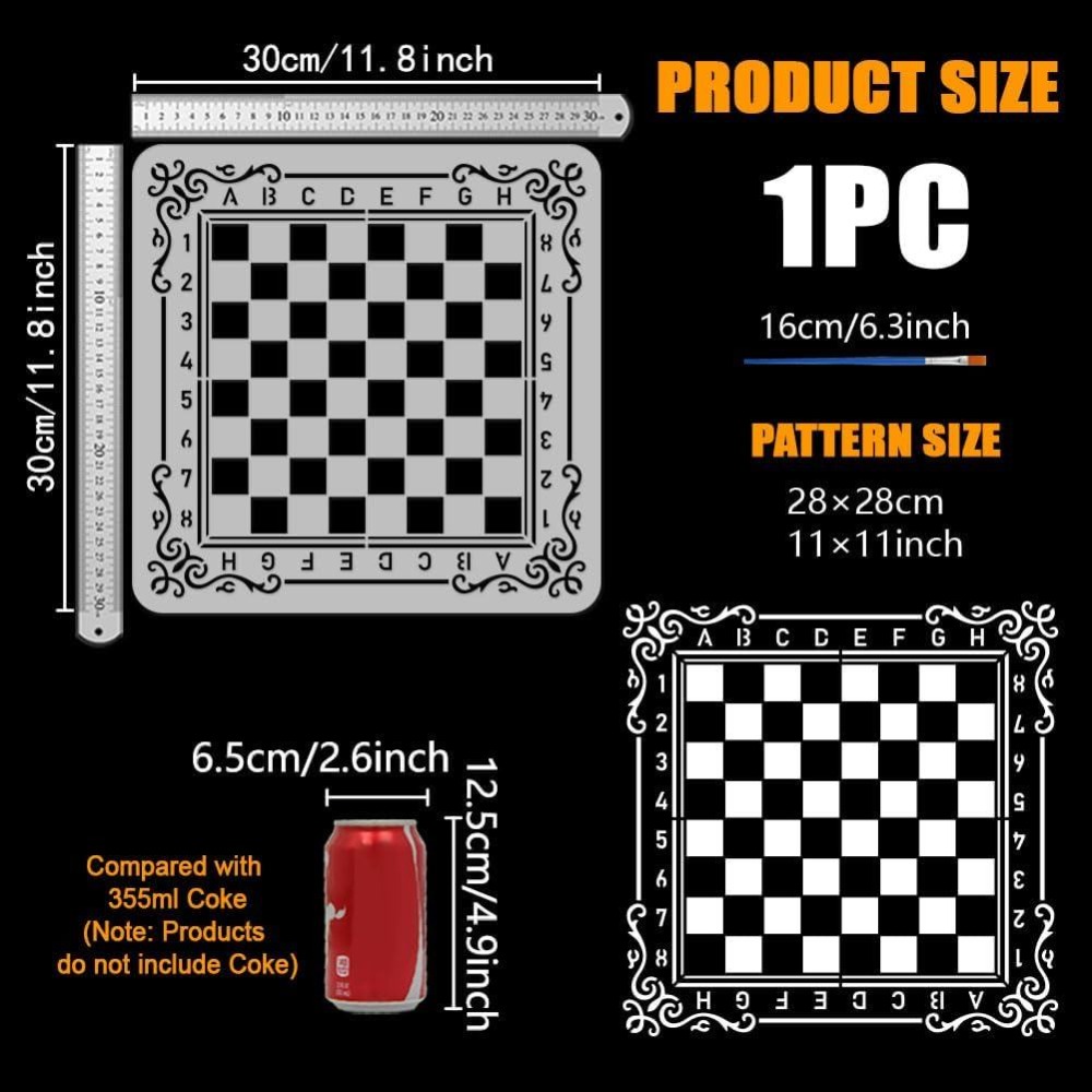 Pochoir de peinture pour disqu - Board Game Template avis et prix