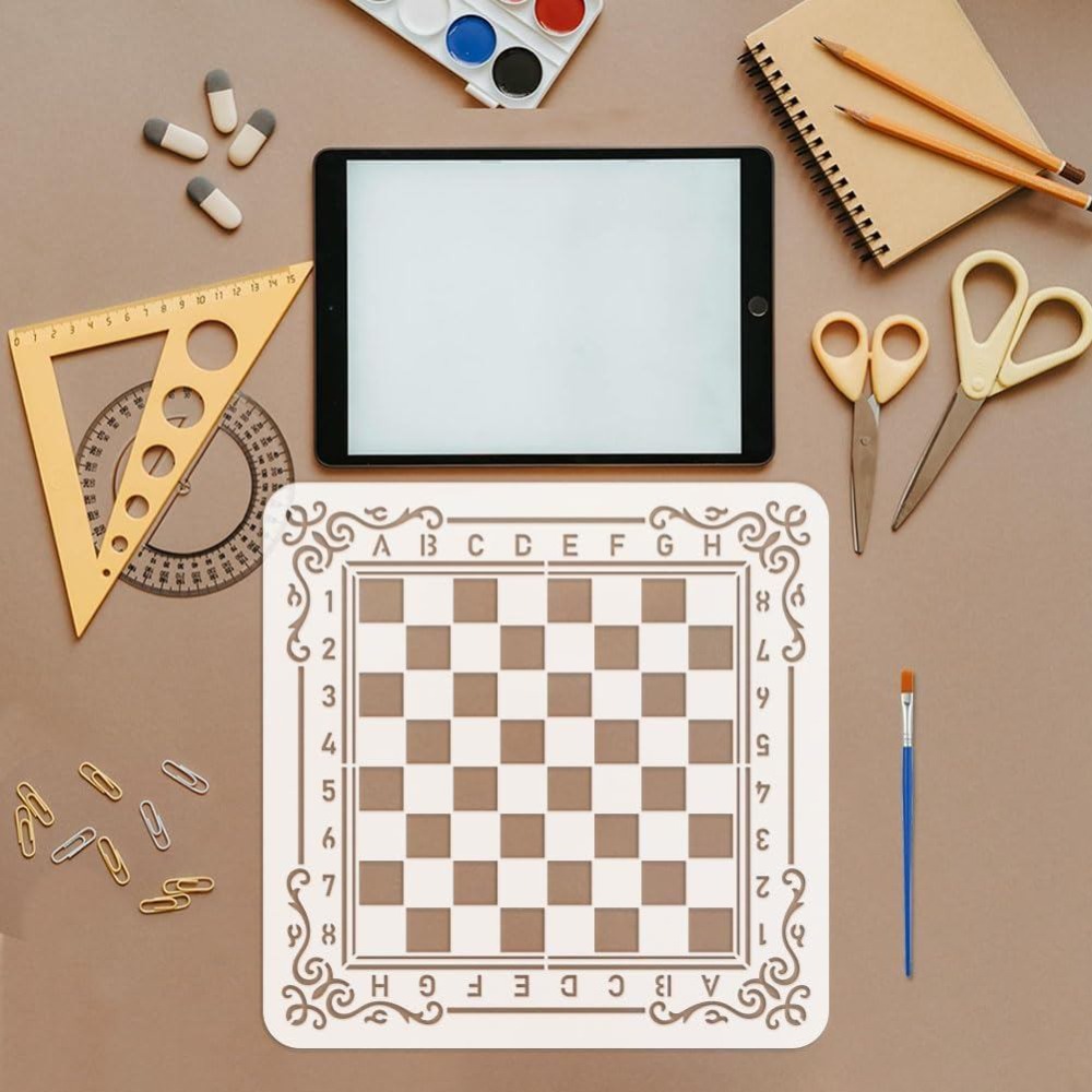 Pochoir de peinture pour disqu - Board Game Template avis et prix