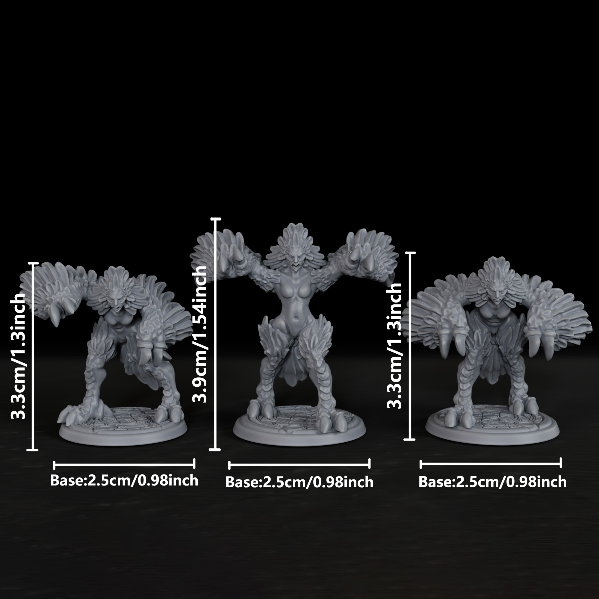 Miniature RPG Harpies - Cadeau - Board Game Electronic Table avis et prix