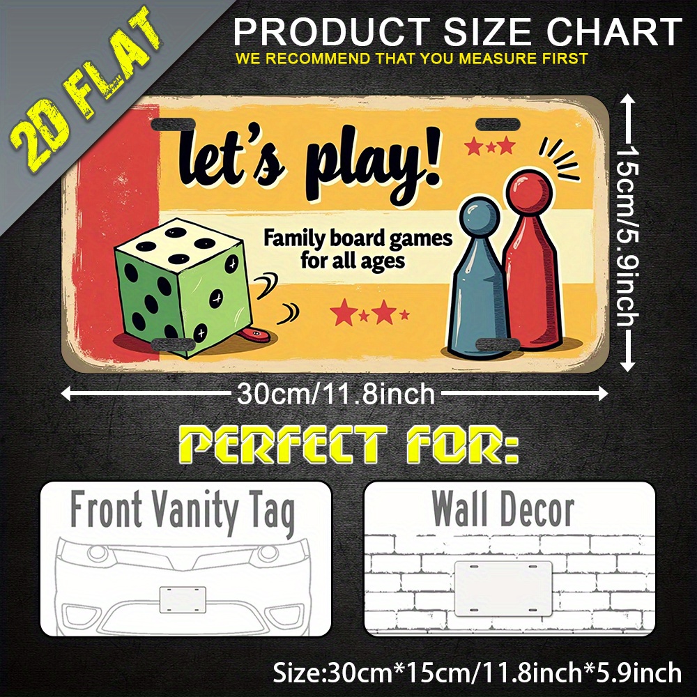 Panneau en métal aluminium pla - Board Game Cafe avis et prix