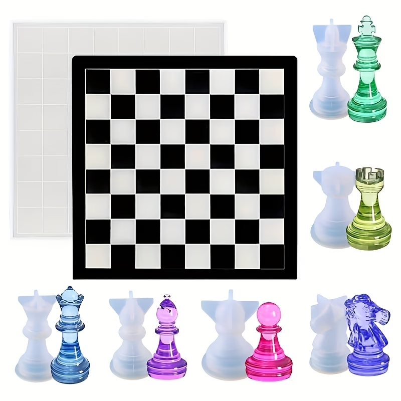 Moules en silicone d'échecs de - Board Game Diy avis et prix