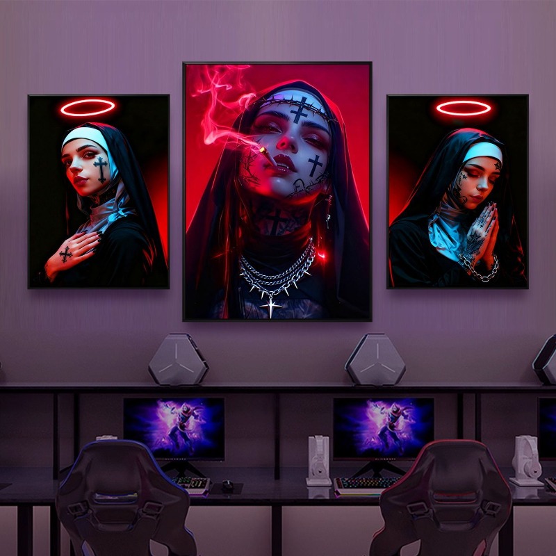 Peinture décorative lumineuse  - Board Game Cafe avis et prix